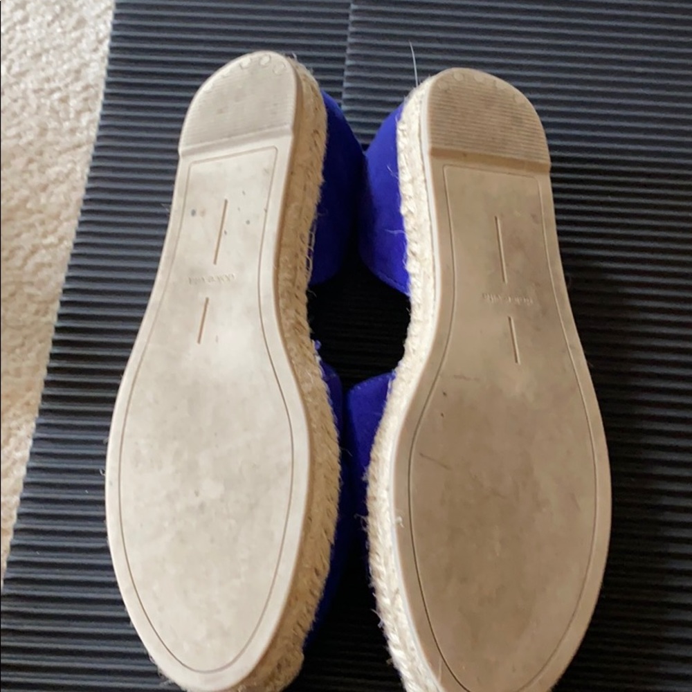 Cobalt blue suede dolce vita espadrille size 8 - Picture 3 of 4